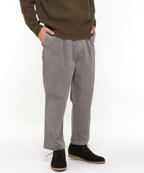LAKOLE（ラコレ）の「8Wコーデュロイワイドパンツ / LAKOLE（その他パンツ・メンズ・グリーン/アイボリー/サンドグレー/ブラウン/グレー・SMALL/MEDIUM/LARGE）」の17枚目の写真