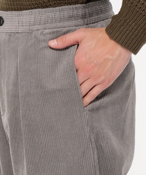 LAKOLE（ラコレ）の「8Wコーデュロイワイドパンツ / LAKOLE（その他パンツ・メンズ・グリーン/アイボリー/サンドグレー/ブラウン/グレー・SMALL/MEDIUM/LARGE）」の22枚目の写真