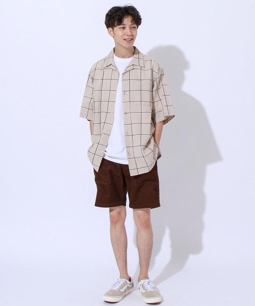 coen(コーエン)の「インドコットンチェックオープンカラーシャツ(シャツ/ブラウス・メンズ・ベージュ/ネイビー・LARGE/MEDIUM/SMALL/X-LARGE)」の17枚目の写真