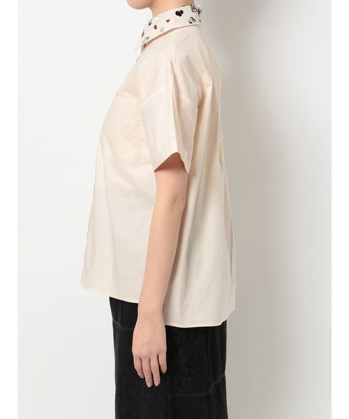 merry jenny(メリージェニー)の「floralスパンコールカラーシャツ(シャツ/ブラウス・レディース・ベージュ/オフホワイト・FREE)」の19枚目の写真