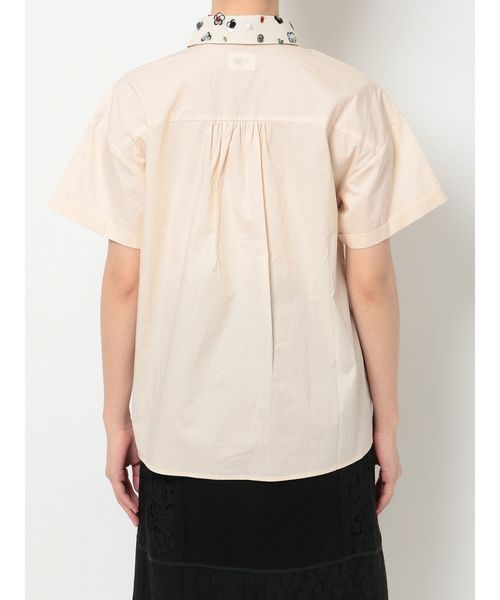 merry jenny(メリージェニー)の「floralスパンコールカラーシャツ(シャツ/ブラウス・レディース・ベージュ/オフホワイト・FREE)」の18枚目の写真