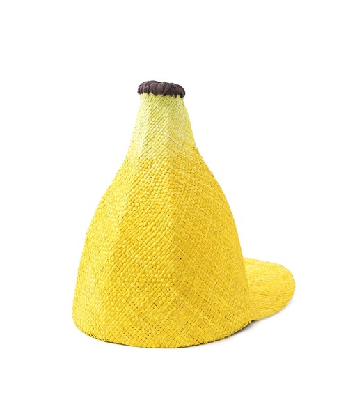 go slow caravan(ゴースローキャラバン)の「HUT/ハット BANANA CAP(キャップ・レディース・イエロー・FREE)」の4枚目の写真