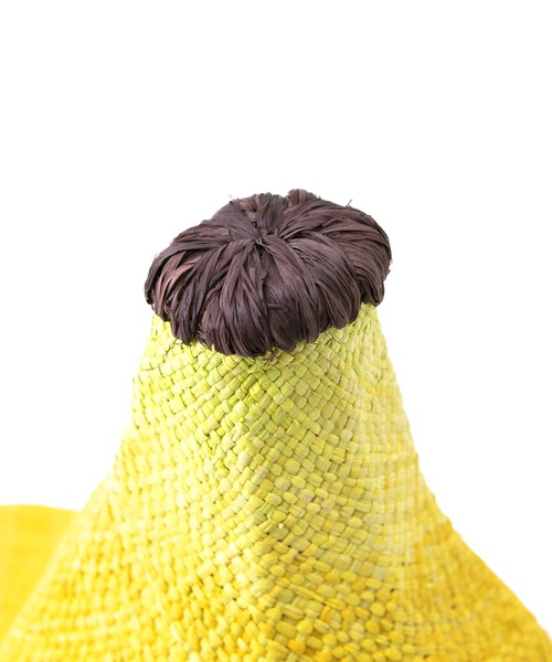 go slow caravan(ゴースローキャラバン)の「HUT/ハット BANANA CAP(キャップ・レディース・イエロー・FREE)」の6枚目の写真
