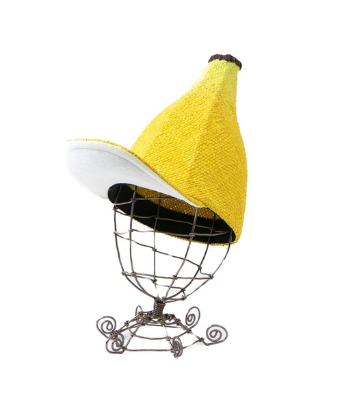 go slow caravan(ゴースローキャラバン)の「HUT/ハット BANANA CAP(キャップ・レディース・イエロー・FREE)」の9枚目の写真