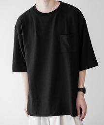 裏毛/カットオフ 1ポケットカットソー【ファッションインフルエンサー JUN×anown 限定コラボ】