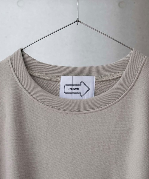 anown（アノン）の「裏毛/カットオフ 1ポケットカットソー【ファッションインフルエンサー JUN×anown 限定コラボ】（Tシャツ/カットソー・メンズ・ブラック/ミント/ライトベージュ・M/L）」の22枚目の写真