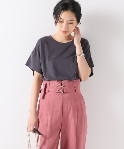 B.C STOCK(ベーセーストック)の「サンドウォッシュTEE◆(Tシャツ/カットソー・レディース・ブラック/ブラウン/ベージュ系その他・FREE)」の9枚目の写真