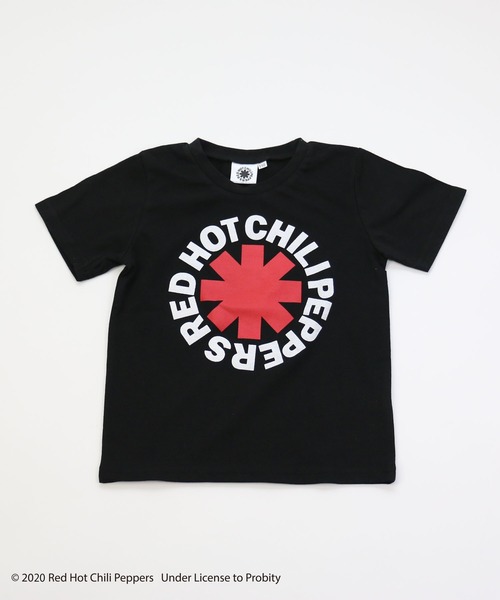 JAM & LINK（ジャムアンドリンク）の「RED HOT CHILI PEPPERS ロゴ半袖Ｔシャツ（Tシャツ/カットソー・キッズ・ブラック/ライトピンク/オフホワイト・90cm/100cm/110cm/120cm/130cm/140cm）」の9枚目の写真