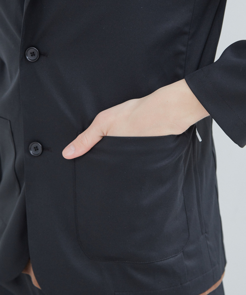 WWS（ワークウェアスーツ）の「【別注/セットアップ対応】WORK WEAR SUIT ジャケット（テーラードジャケット・メンズ・ブラック/ダークネイビー・L/M/S）」の15枚目の写真