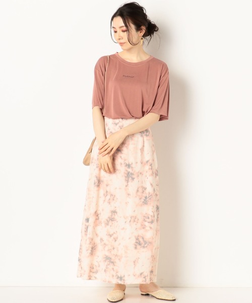 archives（アルシーヴ）の「タイダイセミフレアスカート（スカート・レディース・グリーン/ネイビー/ピンク・MEDIUM）」の12枚目の写真