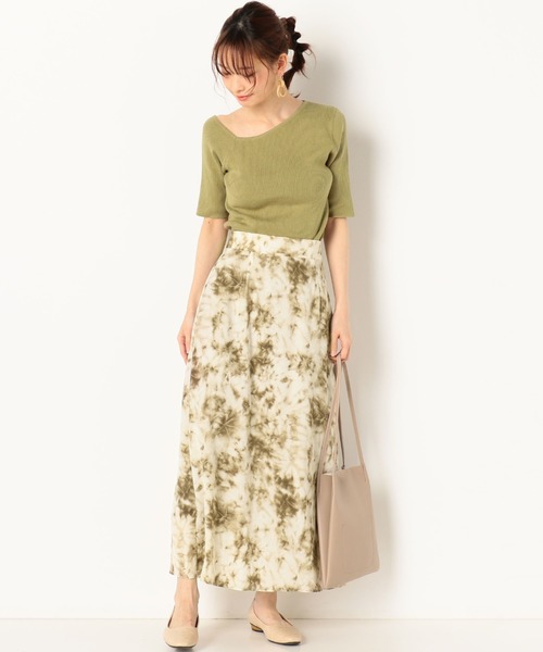 archives（アルシーヴ）の「タイダイセミフレアスカート（スカート・レディース・グリーン/ネイビー/ピンク・MEDIUM）」の21枚目の写真