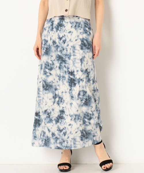 archives（アルシーヴ）の「タイダイセミフレアスカート（スカート・レディース・グリーン/ネイビー/ピンク・MEDIUM）」の10枚目の写真