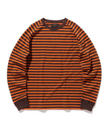 BEAMS PLUS | BEAMS PLUS / ラグラン ボーダークルーネック Tシャツ(Tシャツ/カットソー)