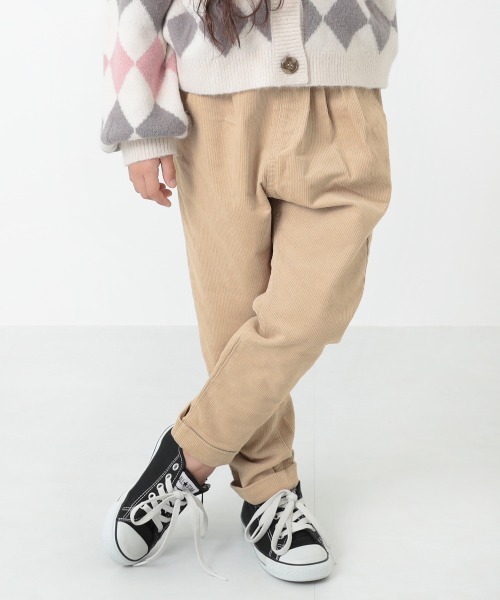 devirock（デビロック）の「コーデュロイタックパンツ（その他パンツ・キッズ・テラコッタ/ライトブラウン/ベージュ/ライトグレー/チャコール/パープル系その他/パープル系その他2/ブルー/ダークブラウン/カーキ・130cm/110cm/140cm/80ｃｍ/150cm/120cm/100cm/95cm/160cm/90cm）」の8枚目の写真