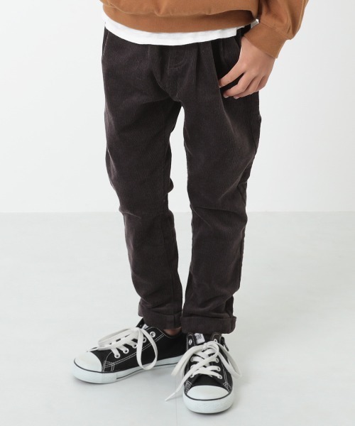 devirock（デビロック）の「コーデュロイタックパンツ（その他パンツ・キッズ・テラコッタ/ライトブラウン/ベージュ/ライトグレー/チャコール/パープル系その他/パープル系その他2/ブルー/ダークブラウン/カーキ・130cm/110cm/140cm/80ｃｍ/150cm/120cm/100cm/95cm/160cm/90cm）」の9枚目の写真