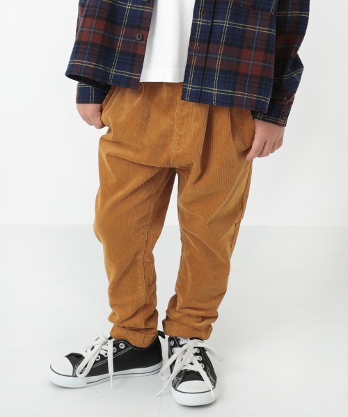 devirock（デビロック）の「コーデュロイタックパンツ（その他パンツ・キッズ・テラコッタ/ライトブラウン/ベージュ/ライトグレー/チャコール/パープル系その他/パープル系その他2/ブルー/ダークブラウン/カーキ・130cm/110cm/140cm/80ｃｍ/150cm/120cm/100cm/95cm/160cm/90cm）」の6枚目の写真