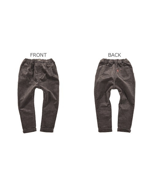 devirock（デビロック）の「コーデュロイタックパンツ（その他パンツ・キッズ・テラコッタ/ライトブラウン/ベージュ/ライトグレー/チャコール/パープル系その他/パープル系その他2/ブルー/ダークブラウン/カーキ・130cm/110cm/140cm/80ｃｍ/150cm/120cm/100cm/95cm/160cm/90cm）」の19枚目の写真