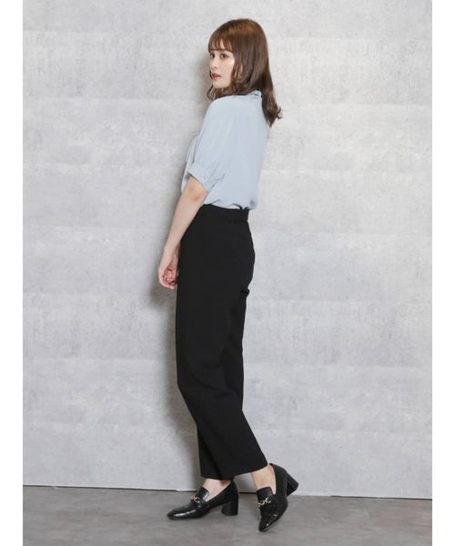 dazzlin(ダズリン)の「ペールカラーハーフスリーブブラウス(シャツ/ブラウス・レディース・オフホワイト/ピンク/ブルー・FREE)」の9枚目の写真