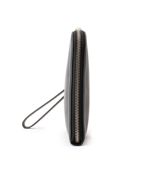 tk.TAKEO KIKUCHI（ティーケータケオキクチ）の「イタリアンレザーミニクラッチバッグ（クラッチバッグ・メンズ・ブラック/ダークブラウン/ライトブルー・00）」の6枚目の写真