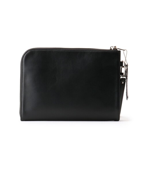 tk.TAKEO KIKUCHI（ティーケータケオキクチ）の「イタリアンレザーミニクラッチバッグ（クラッチバッグ・メンズ・ブラック/ダークブラウン/ライトブルー・00）」の7枚目の写真