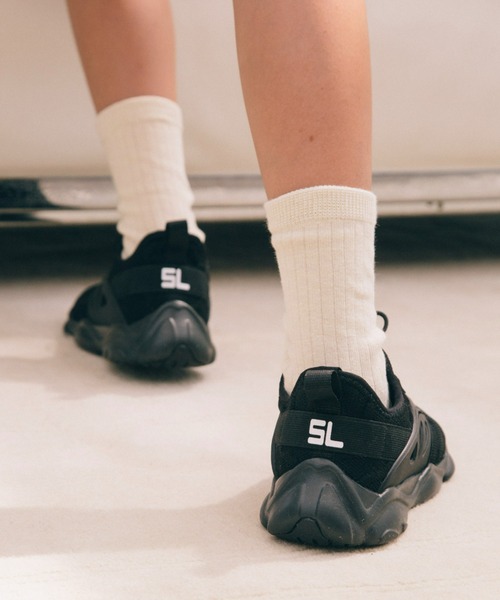 瞬足（シュンソク）の「瞬足/SLBYSYUNSOKU/キッズスニーカー/DSL0140（スニーカー・キッズ・ブラック/グレー/ネイビー/ブラック×ブラック/ナチュラル・20.0cm/22.5cm/17.0cm/24.5cm/22.0cm/18.0cm/25.0cm/24.0cm/21.0cm/19.0cm/23.5cm/21.5cm/23.0cm）」の12枚目の写真