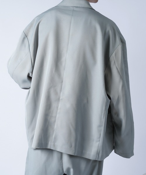 kutir(クティール)の「ダブルジャケット setup(テーラードジャケット・メンズ・チャコールグレー/ライトブルー/ブラウン・MEDIUM/LARGE)」の22枚目の写真