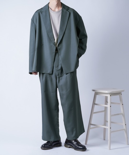 kutir ダブルジャケット　セットアップ kutir（クティール）の「ダブルジャケット セットアップ