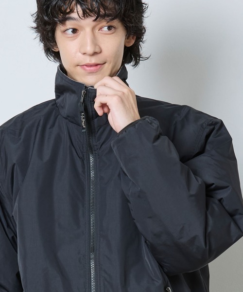 L.L.Bean シャンブレー ウォームアップジャケット 黒 M メンズ