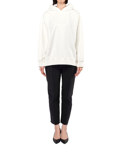 MM6 Maison Margiela スリットフーデットパーカー MM6 Maison Margiela（ｴﾑｴﾑｼｯｸｽ ﾒｿﾞﾝ ﾏﾙｼﾞｪﾗ）の「MM6 Maison