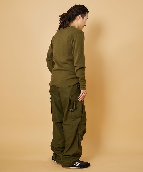 【セール】【MADE IN USA】L/S THERMAL CREW 22FW / ロングスリーブ サーマル クルー 22FW（Tシャツ/カットソー）｜Goodwear(Since1983)（グッドウェア）