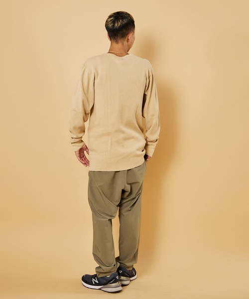 【セール】【MADE IN USA】L/S THERMAL CREW 22FW / ロングスリーブ サーマル クルー 22FW（Tシャツ/カットソー）｜Goodwear(Since1983)（グッドウェア）
