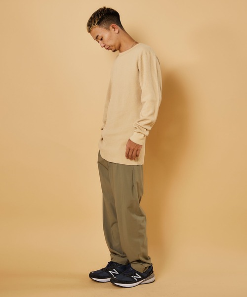 【セール】【MADE IN USA】L/S THERMAL CREW 22FW / ロングスリーブ サーマル クルー 22FW（Tシャツ/カットソー）｜Goodwear(Since1983)（グッドウェア）