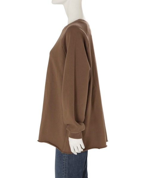 Ungrid(アングリッド)の「バックスリットスウェット(スウェット・レディース・オフホワイト/モカ・マルチサイズ)」の8枚目の写真