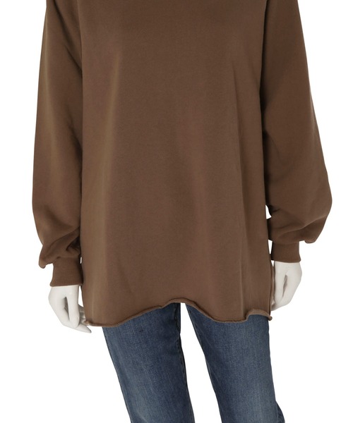 Ungrid(アングリッド)の「バックスリットスウェット(スウェット・レディース・オフホワイト/モカ・マルチサイズ)」の11枚目の写真