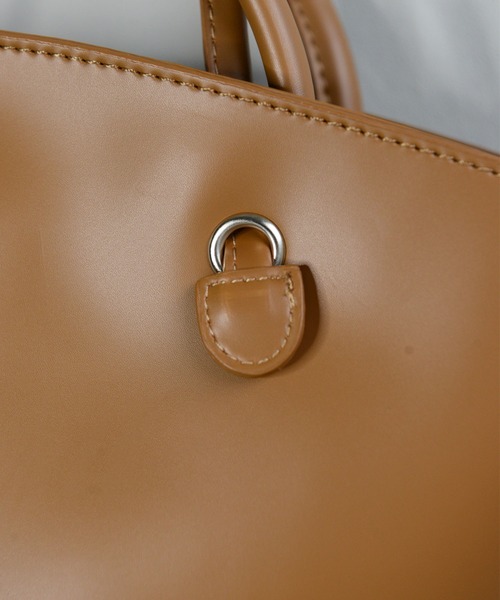 shopnikoniko（ショップニコニコ）の「2wayバケットバッグ（ショルダーバッグ・レディース・ベージュ/ブラック/ブラウン・フリー）」の10枚目の写真