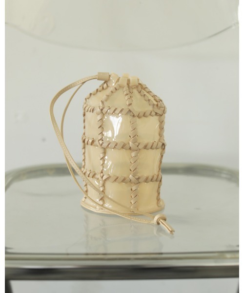 TODAYFUL(トゥデイフル)の「PVCパッチワークパース(ハンドバッグ・レディース・ナチュラル/ダークブラウン・FREE)」の10枚目の写真