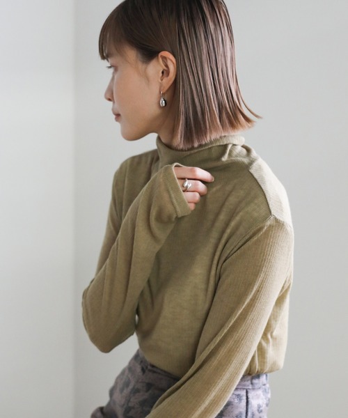 select MOCA(セレクトモカ)の「ニュアンスドロップピアス(ピアス(両耳用)・レディース・シルバー/ゴールド・FREE)」の4枚目の写真