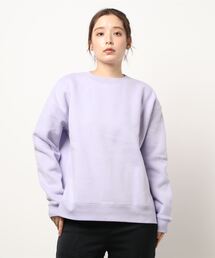earth music&ecology | 両面起毛クルーネックプルオーバー　＊＊(Tシャツ/カットソー)