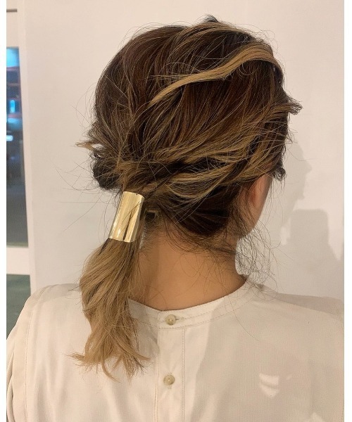 mou(モウ)の「プレートシンプルヘアフック(小)(その他ヘアアクセサリー・レディース・ゴールド/シルバー・FREE)」の6枚目の写真