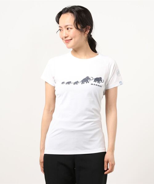 tシャツ QD ロゴ プリント Tシャツ AF ウィメン / QD Logo Print T-Shirt AF Women レディース QD ロゴ プリント Tシャツ AF ウィメン / QD Logo Print T-Shirt