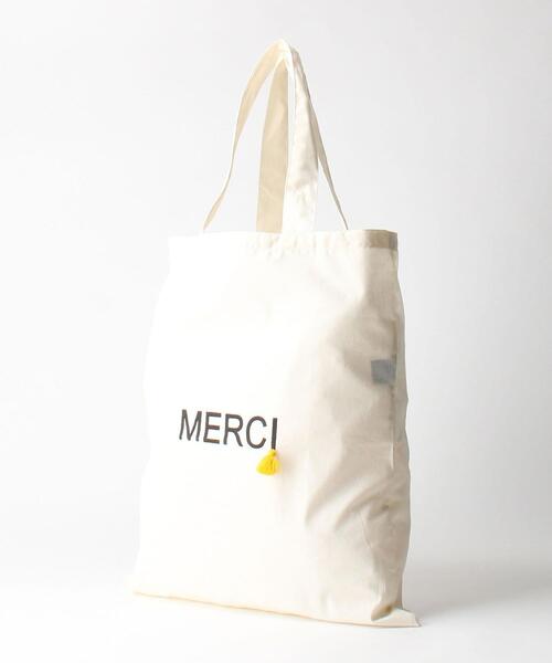 Fatima morocco（ファティマモロッコ）の「＜Fatima Morocco＞ ロゴプリント MINIタッセル エコバッグ（エコバッグ/サブバッグ・レディース・ブラック/イエロー/ピンク・FREE）」の12枚目の写真