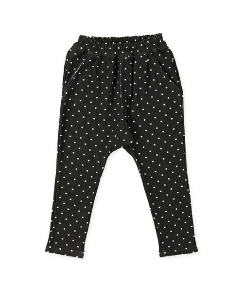 quoti use fith（クゥオティ　ユース　フィス）の「ベビーウェーブ ドットロングパンツ（スウェットパンツ・キッズ・ベージュ/ブラック/カーキ・100/110/90/120/130/80）」の17枚目の写真