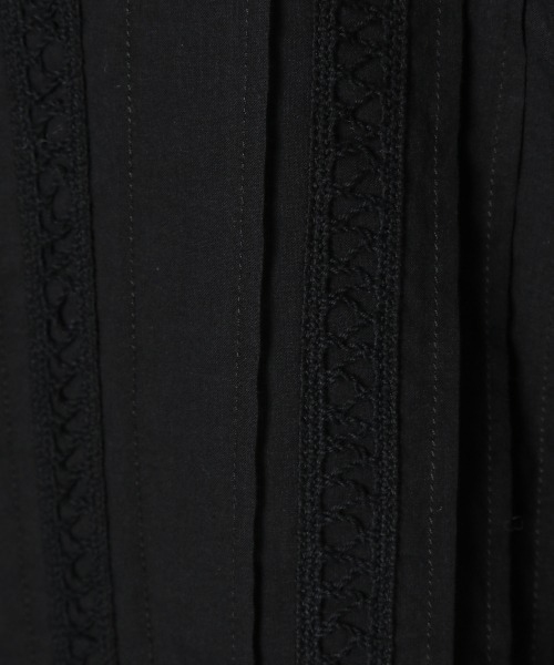 GLOBAL WORK（グローバルワーク）の「【キッズ】フリルネックレースブラウス/926578（シャツ/ブラウス・キッズ・ホワイト/ブラック・120cm/100cm/140cm/130cm/150cm/110cm/160cm）」の11枚目の写真