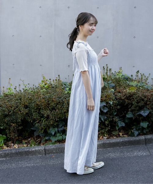 flower(フラワー)の「ナチュラルキャミワンピース(ワンピース flower(フラワー)の「ナチュラルキャミワンピース(ワンピース