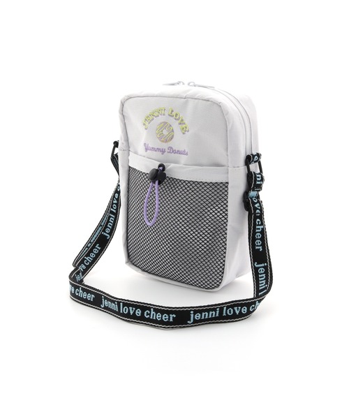 JENNI love（ジェニィラブ）の「タテガタショルダーバッグ（ショルダーバッグ・キッズ・オフホワイト/ブラック/ラベンダー・F）」の7枚目の写真