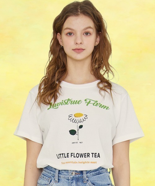 [LUV IS TRUE] SZ FLOWER TEE 全2色 LUVISTRUE（ラヴイズトゥルー）の「『LUV IS TRUE/ラブ イズ