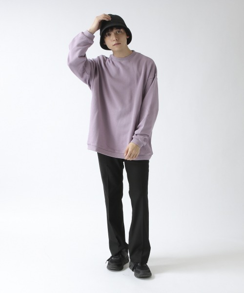RAGEBLUE(レイジブルー)の「<撥水加工>アクアプロテック裏毛スウェットクルー/930914(スウェット・メンズ・グリーン/パープル/オフホワイト/その他19・MEDIUM/LARGE)」の5枚目の写真
