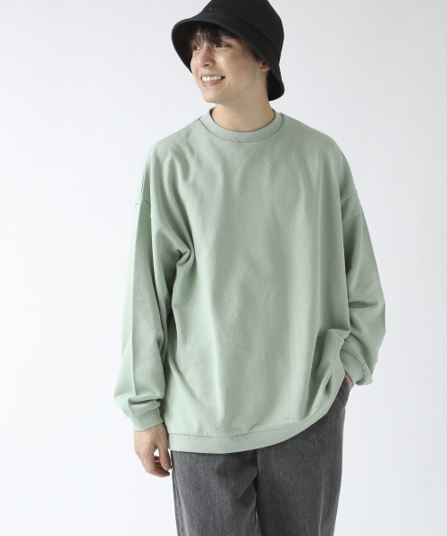 RAGEBLUE(レイジブルー)の「<撥水加工>アクアプロテック裏毛スウェットクルー/930914(スウェット・メンズ・グリーン/パープル/オフホワイト/その他19・MEDIUM/LARGE)」の11枚目の写真