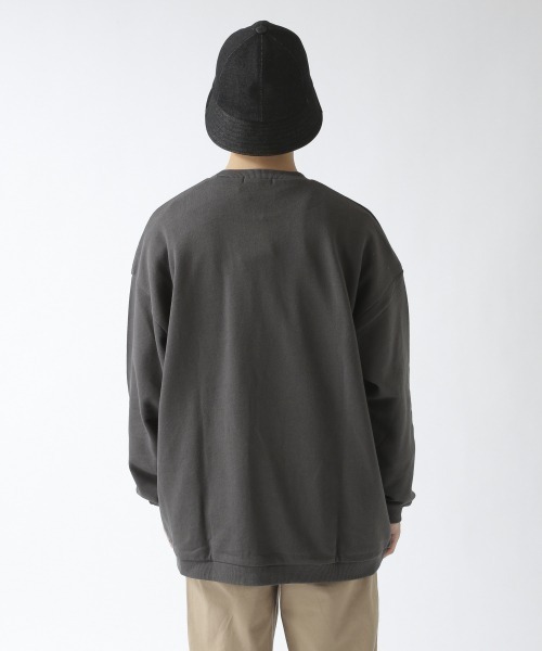 RAGEBLUE(レイジブルー)の「<撥水加工>アクアプロテック裏毛スウェットクルー/930914(スウェット・メンズ・グリーン/パープル/オフホワイト/その他19・MEDIUM/LARGE)」の20枚目の写真