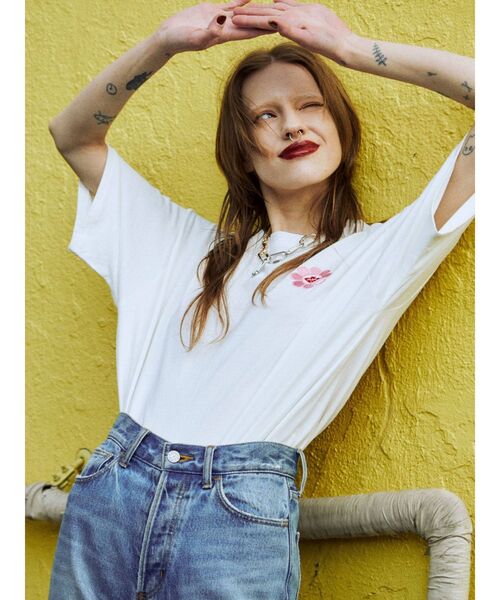 ROXY（ロキシー）の「ROXY BIG Tシャツ（Tシャツ/カットソー・レディース・イエロー/オフホワイト/ブラック・FREE）」の18枚目の写真